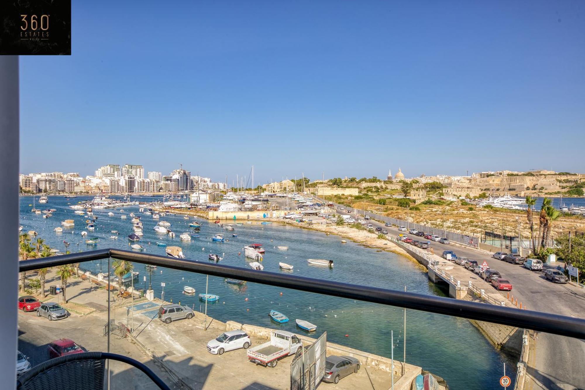 Apartment Gzira's Seashore Stayaway Close To Manuel Island *