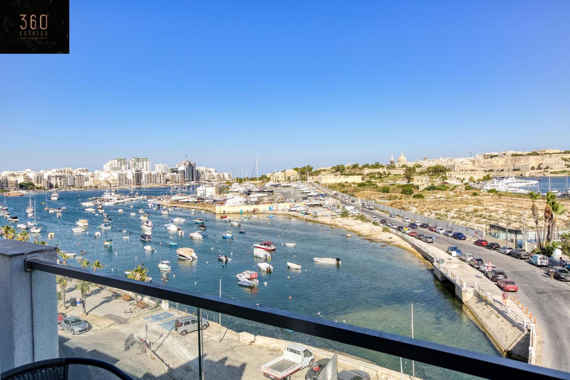 Gzira's Seashore Stayaway Close To Manuel Island Appartement