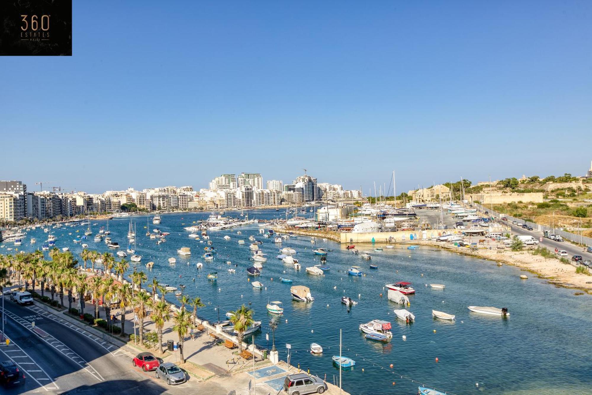 公寓 Gzira's Seashore Stayaway Close To Manuel Island