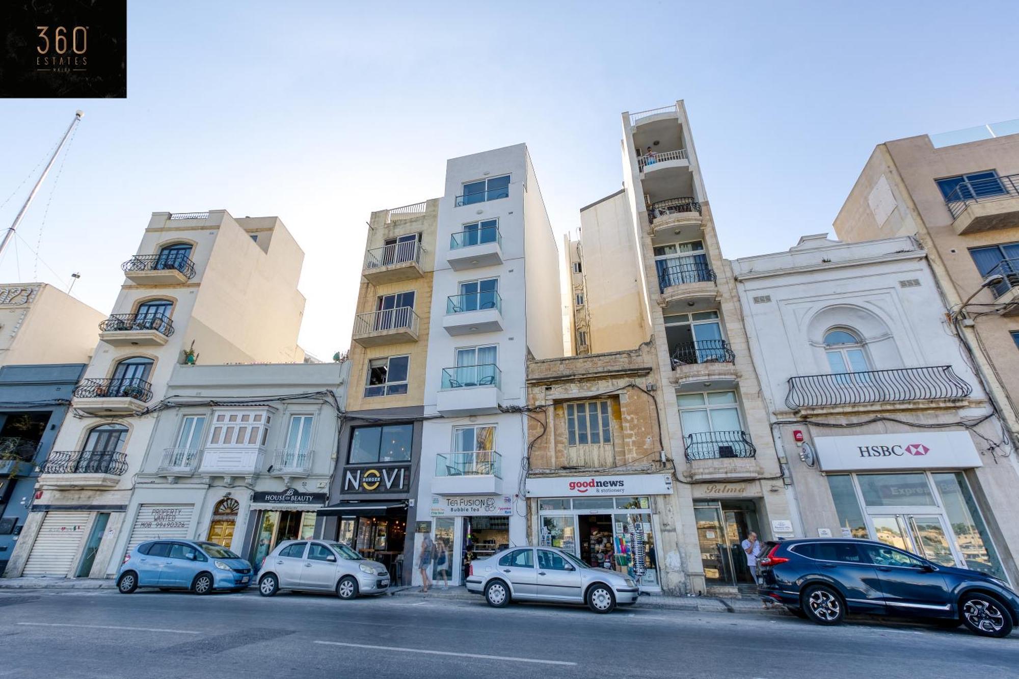 公寓 Gzira's Seashore Stayaway Close To Manuel Island Gzira